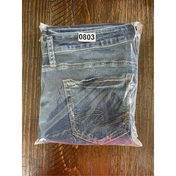 Silver Jeans Women 31x33 Blue Suki Slim Bootcut Mid Rise Stretch‎ Faded Denim - Picture 11 of 11